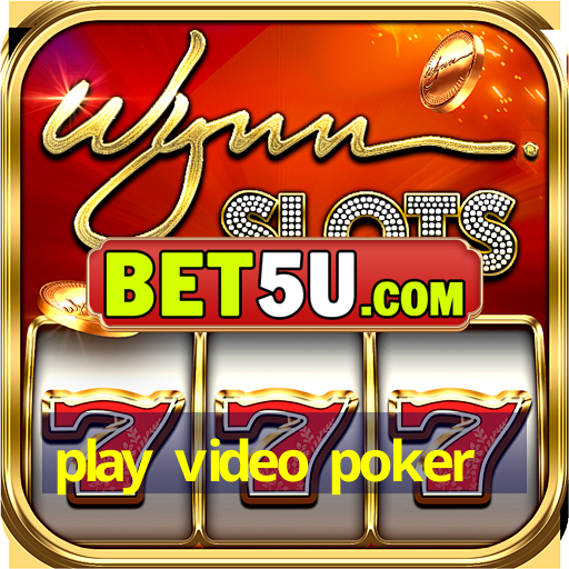 play video poker